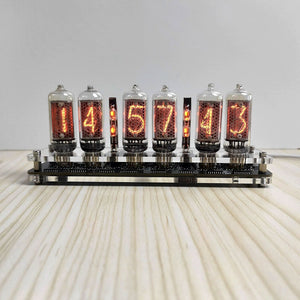 IN-8 Basic Version Nixie Tube Clock Base with Colon Tube for 6-bit Glow Tube Clock USB Type-C 5V