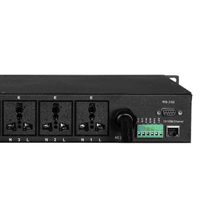 ABL POWER V-90i Power Sequencer Controller 9-Channel Power Supply Control System for LAN &amp; Internet