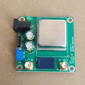 OCXO-T1 10MHz OCXO Frequency Standard Square Wave Input Switch Board Relay Automatic Switch with SMA Connector