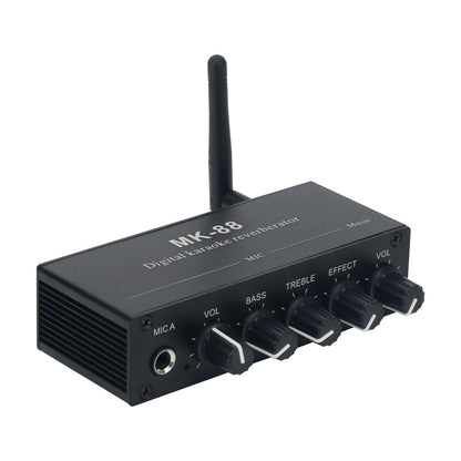 MK-88 Digital Karaoke Reverberator Bluetooth DAC Audio Decoder for Home Car KTV Outdoor Purposes