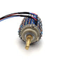 50K Dual Potentiometer 24-Step L-Type Volume Potentiometer w/ Copper Shaft &amp; Resistors for Vishay Dale