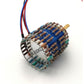 50K Dual Potentiometer 24-Step L-Type Volume Potentiometer w/ Copper Shaft &amp; Resistors for Vishay Dale
