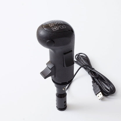 Simplayer Black USB Shifter Knob for Logitech G923/G29/G27 and Thrustmaster TH8A FANATECSQ PC USB Game Simulator Shifter for ATS/ETS2