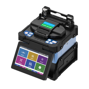 JW4108-PRO Optical Fiber Fusion Splicer Manual/Auto Align Mode with 5-inch Touch LCD Screen and Industrial Quad-core CPU