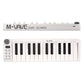 M-VAVE SKM-25 MINI White Wireless Mini MIDI Keyboard 25 Key MIDI Keyboard Controller for Artists