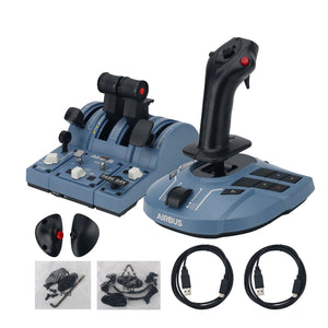 Captain Pack X Sidestick &amp; Throttle Quadrant for Thrustmaster TCA Airbus Edition XBOX A320 Civil Aviation