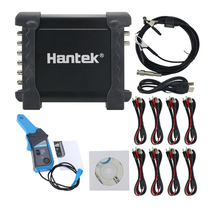 1008C 2.4MSa/s 8-Channel Hantek Oscilloscope Automotive Oscilloscope + CC-65 AC/DC Current Clamp