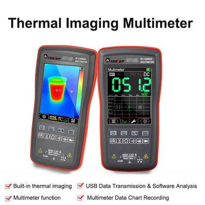ET11S 2 in 1 IR Camera Multimeter 4000 Count Multimeter 2.8&quot; Touch Screen &amp; 24*32 Thermal Camera