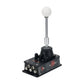 SH-V5 5+R USB Gear Shifter SIM Racing Shifter Video Game Manual Shifter for SIMVERTEX (Black)
