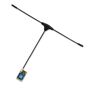 GEPRC ExpressLRS 915MHz (FCC) ELRS Nano FPV Receiver Module + Long Version T-type Antenna Support WiFi Firmware Upgrade