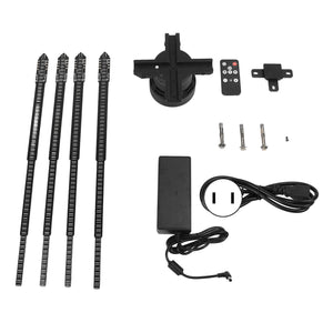 F80 3D Advertising Display 3D Hologram Fan LED Supports Wifi Bluetooth Connection &amp; Splicing