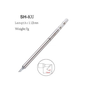 SH73 KU Kit Intelligent Portable Soldering Iron Constant Temperature Welding Machine DC12-24V 65W with OLED