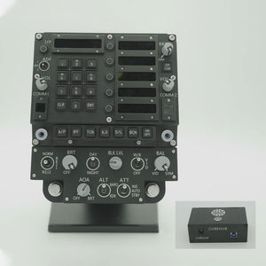 CUBESIM UFC+HUDC+CUBEHUB Flight Simulator UFC Panel &amp; HUDC &amp; CUBEHUB Hub for DCS World Flight Games