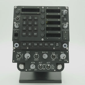 CUBESIM Real F/A-18C UFC+HUDC Flight Simulator UFC Panel &amp; HUDC for DCS World Flight Games