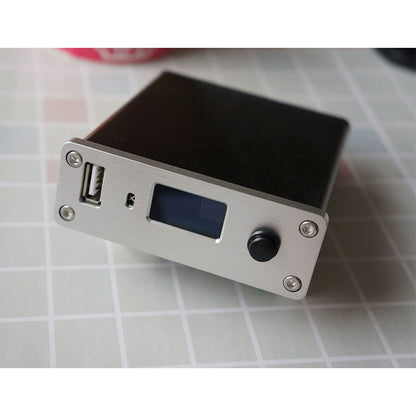 MD3 ES9038Q2M (MUSES02) Portable Vehicle-mounted Digital Turntable HiFi DSD Lossless Audio Decoder Bluetooth LDAC 0.96-inch OLED