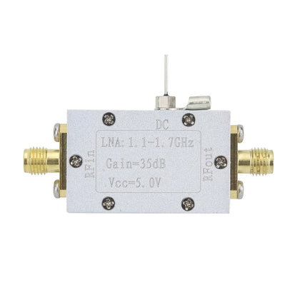 1.1-1.7GHz Wideband LNA 35dB Gain Low Noise Amplifier for GPS/Beidou/GNSS Amplifier High Quality RF Accessory