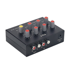 EQ-7 Headphone Amp 7 Band Equalizer Amplifier Headphone Amplifier + USB DC Cable for PC Cellphone