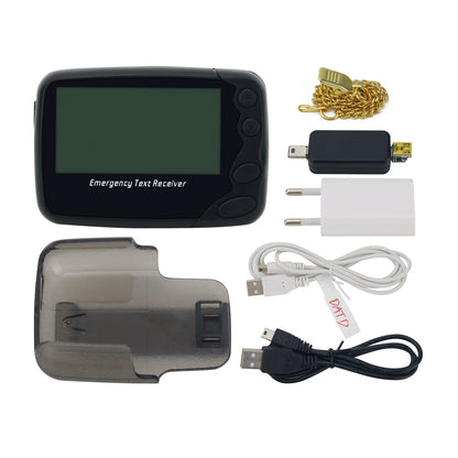 Programmable Alphanumeric Pager Charging POCSAG Pager Emergency Text Receiver for MMDVM DAPNET