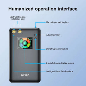 AWITHZ U3 Enhanced Version 5000mAh Portable Spot Welder with Intelligent Hand Controlled Welding Pen