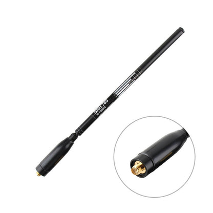 SRH789 31.7&quot; 95-1100MHz Wideband Antenna Walkie Talkie Telescopic Antenna with SMA Female Connector