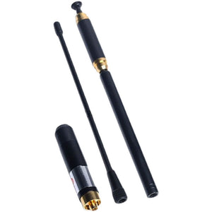 AL-800 33.5&quot; VHF UHF Antenna Walkie Talkie Antenna Telescopic Antenna with SMA Female Connector