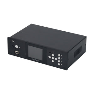 Hifi Lossless Music Player Bluetooth Player Dual ES9038Q2M BT5.1 Black Panel for Hard Disk SD Card