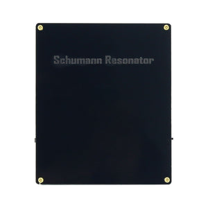 Black Version Schumann Wave Generator Ultra-low Frequency Pulse Generator Schumann Resonator with Power Adapter
