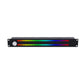 Professional LED64x2 Level Rhythm Light Music Spectrum Display 1.5U Case Voice Control Atmosphere Light