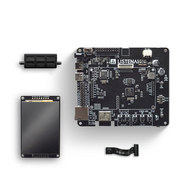 Listenai CSK6 Basic Version Visual Voice AI Development Kit Face Recognition ZEPHYR Development Board 16MB Norflash
