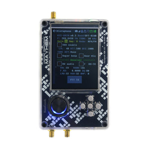 HackRF One R9 V2.0.0 SDR Radio + PortaPack H2M + Plastic Shell Assembled + 5 Antennas + USB Cable