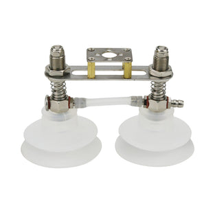 50MM Double-sucker Mechanical Arm Vacuum Pump Suction Cup 10 - 20KG with Electronic Switch for Arduino DIY Kit