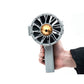 X90 White 3000W Industrial Dust Blower Violent Fan with 90mm/3.5&quot; Duct Stepless Speed Adjustment