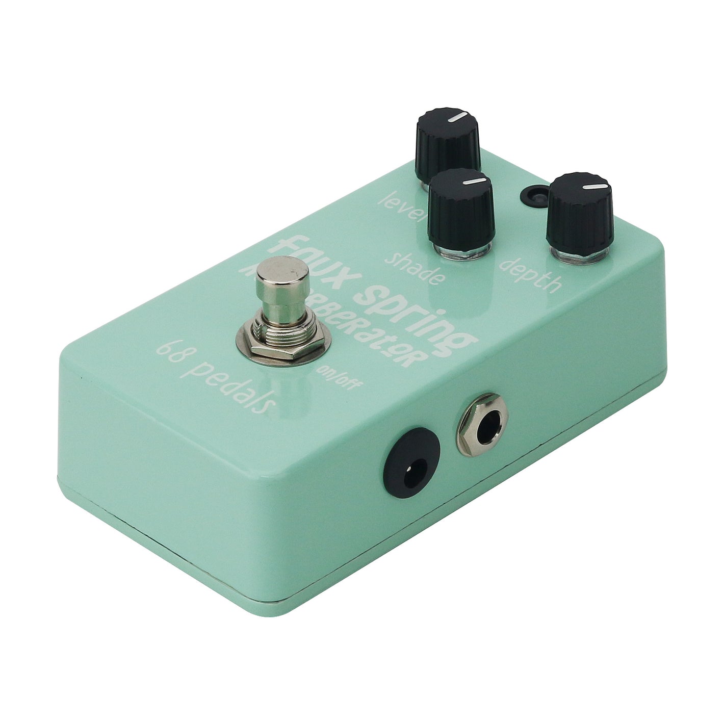 68pedals Faux Spring Reverb Single Effects Pedal Wampler Faux Spring Reverb Remastered Edition Guitar Effects Pedal