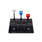 VKBSIM GNX THQ+MFH GNX-THQ VKB Flight SIM Throttle Quadrant Module with MFH Multifunctional Holder