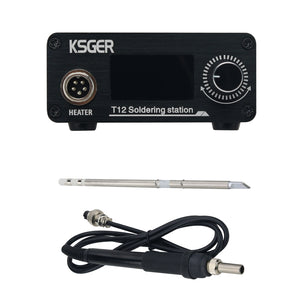 KSGER T12 STM32 V2.1S 120W Soldering Station Kit Soldering Iron Station with T12-K Soldering Tip