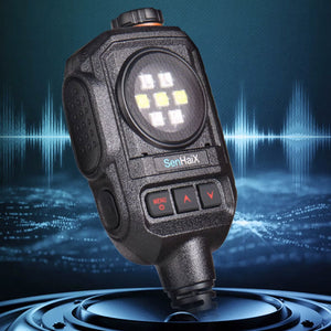 SenHaiX Walkie Talkie Microphone Walkie Talkie Mic with Type-C Connector &amp; Hook for SenHaiX GT-12