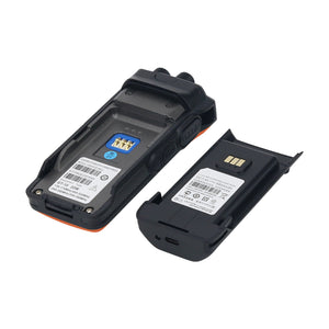 HAMGEEK GT-10 15W Walkie Talkie UHF VHF Marine Radio FM AM Radio Receiver (Orange) for Road Trips