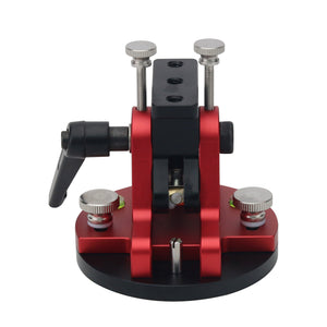 MEYON Red Equatorial Latitude Adjusting Base Mount for Universal Equatorial Mount Latitude Fine Adjustment