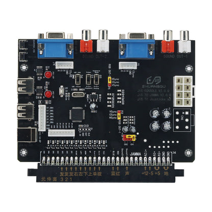JVS to JAMMA &amp; JVS to USB Converter Board Supporting Gamepad Gaming Controller and USB Keyboard