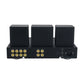 Hifi Tube Preamplifier Tube Preamp Headphone Amplifier (with Black Panel) Supports Remote Control