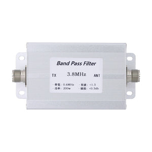 3.8MHz Band Pass Filter 200W Anti-interference BPF for Shortwave Communication Radio Accessory