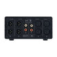 Black MC3 High Quality 3-In-3-Out XLR Balance to RCA Passive Stereo Converter Metal Case Audio Switcher
