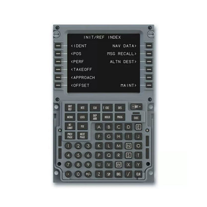 Original CS 737X CDU Control Display Unit Flight Simulator CDU for Cockpit Simulator Flight Games