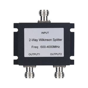 600-4000MHz 2-Way Microstrip Power Divider RF Power Splitter with N-Female Connectors Applied to 5G