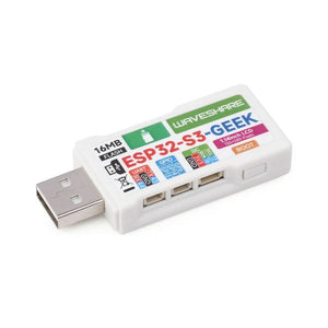 Waveshare ESP32-S3 Development Board ESP32-S3R2 GEEK 1.14-inch LCD ST7789 for USB Dongle Support 2.4GHz WiFi BLE5