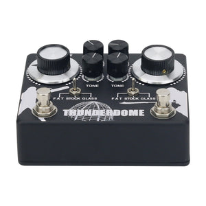 68pedals ThunderDome Dual Channel Overload Guitar Effects Pedal Replacement for King Tone The Duellist