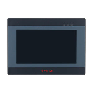 YKHMI MM-40MR-12MT-700-FX-C All in One PLC HMI Programmable Logic Controller with 7&quot; Touch Screen