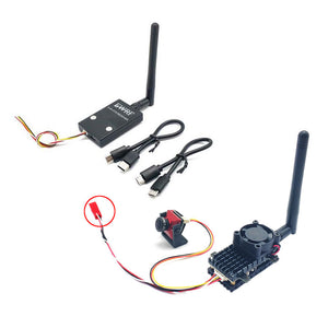 5.8G 2000mW Wireless Video Transmission System TX RX EWRF Mobile Phone Receiver Set for AV Display
