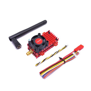 5.8G 2000mW Long Range FPV VTX Transmitter 2W FPV Video Transmitter with Built-in Microphone