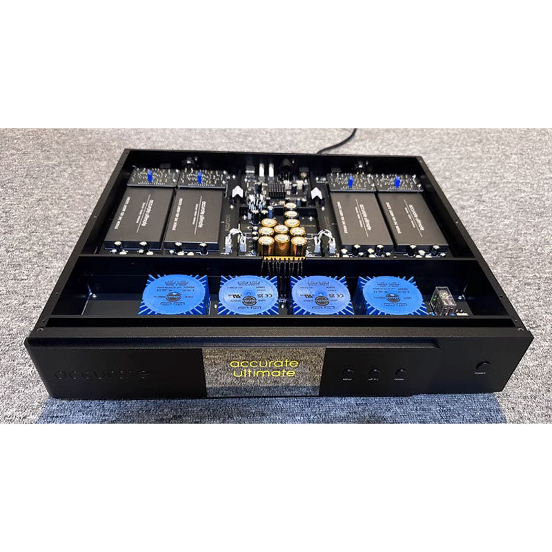 Accurate Audio Studio Titanium Grey DAC-D1000 DK MK2 4.8 Firmware 27bit R2R/DSD Audio Decoder with Remote Control Replacement for Rockna